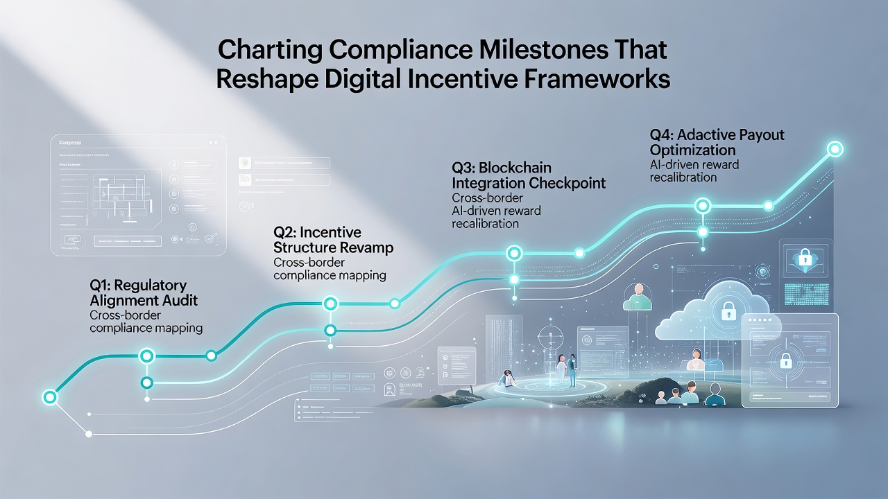 Infographic illustrating how 2025-2026 regulatory updates affect digital reward allocation and compliance reporting processes